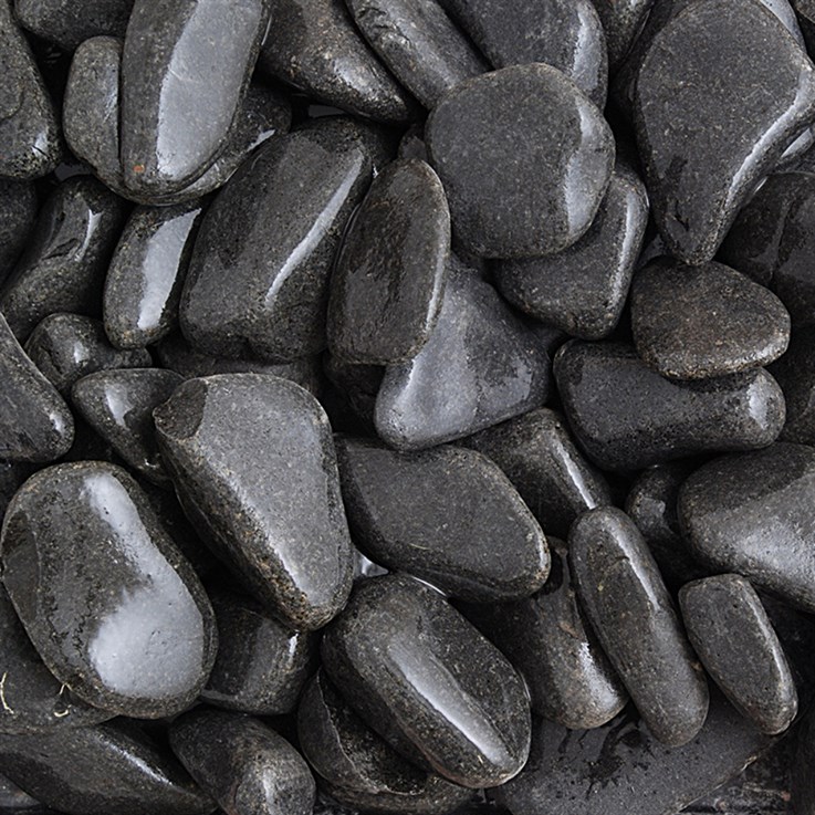 Ebony Pebbles 30-60mm        Large Bag